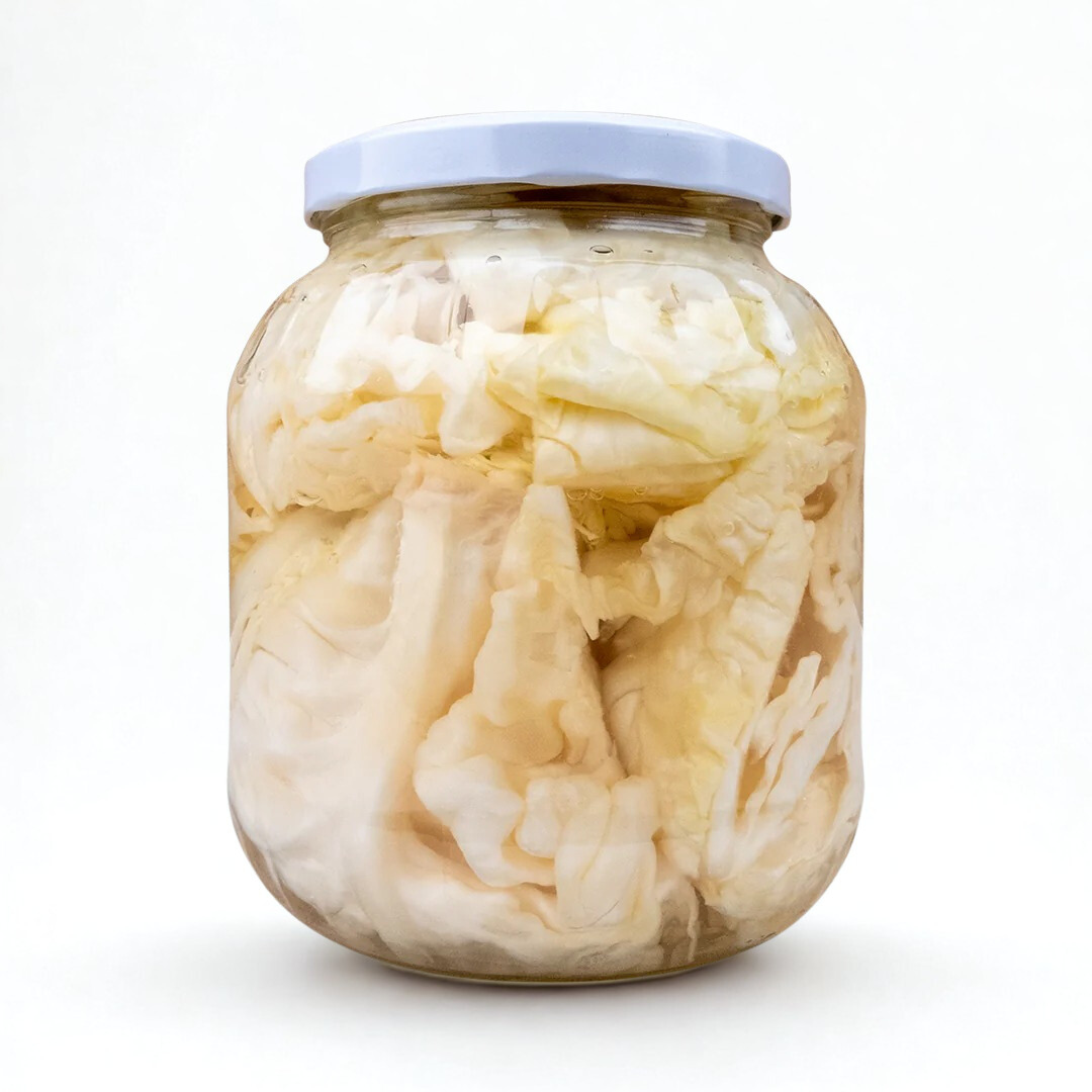 Beyaz Lahana Turşusu – Ev Yapımı & Gaziantep Usulü | Ali Fermante 1700 CC Cam Kavanoz