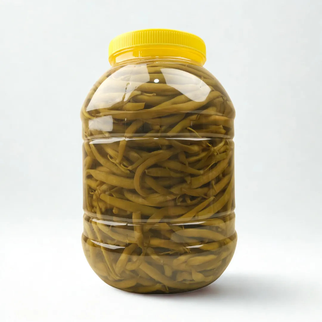 Fasulye Turşusu – Gaziantep Usulü Çıtır & Doğal | Ali Fermante 5 Litre Pet Kavanoz