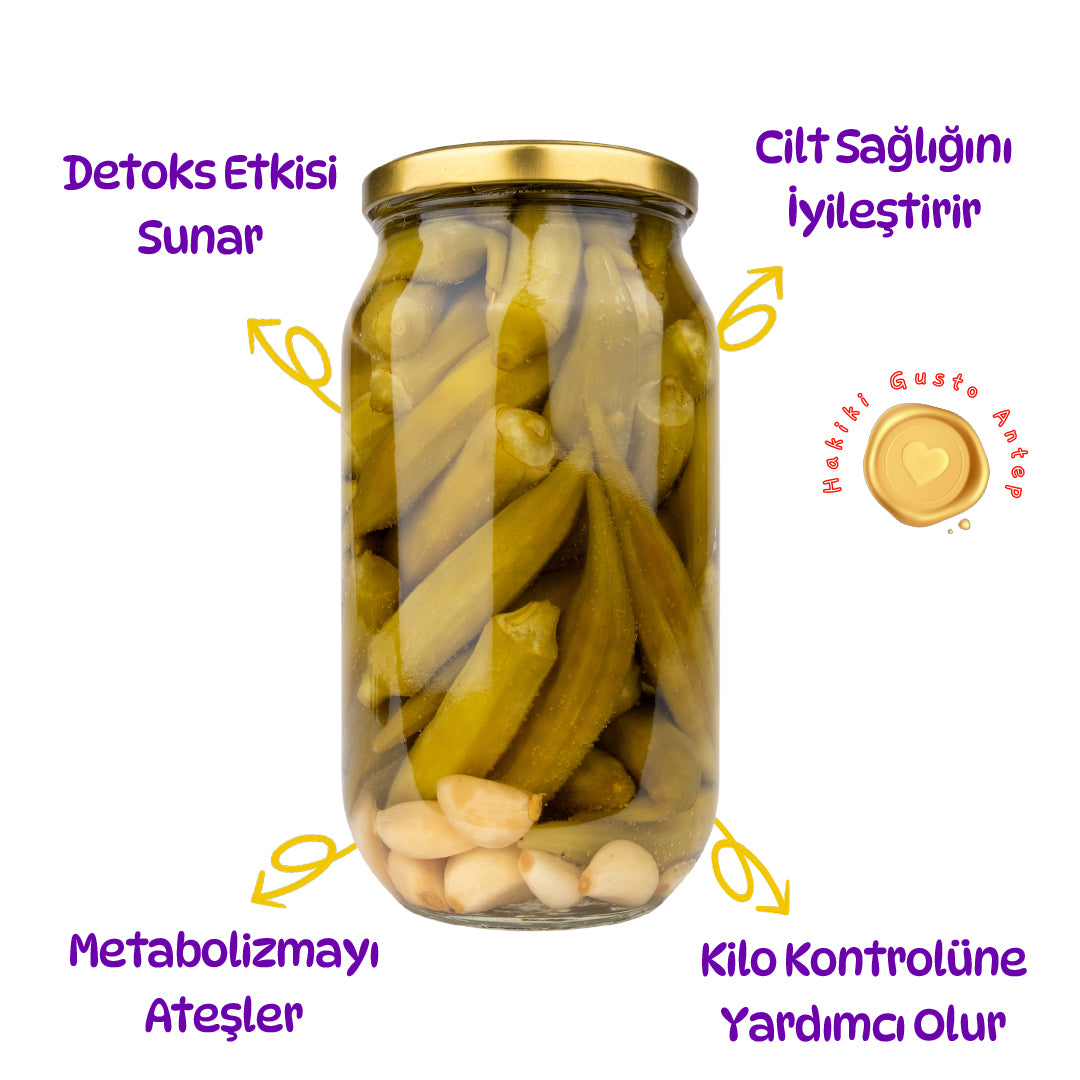 Bamya Turşusu Gaziantep Usulü 1000cc