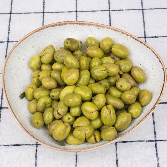 Taş Kırması Yeşil Zeytin 1700cc Cam Kavanoz