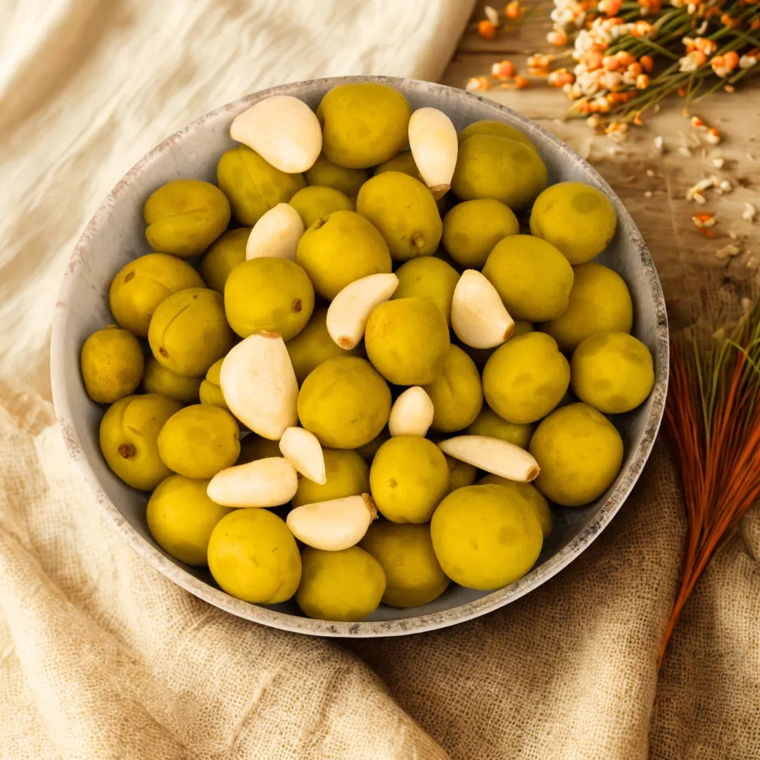 Kayısı Çağlası Turşusu – Antep Usulü Çıtır ve Ekşi Lezzet | Ali Fermante 1000 CC Cam Kavanoz