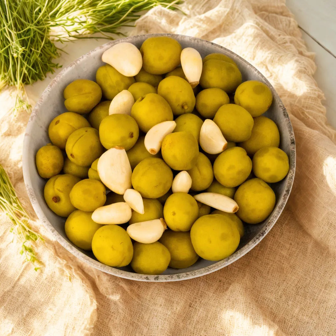 Kayısı Çağlası Turşusu – Antep Usulü Çıtır ve Ekşi Lezzet | Ali Fermante 1000 CC Cam Kavanoz