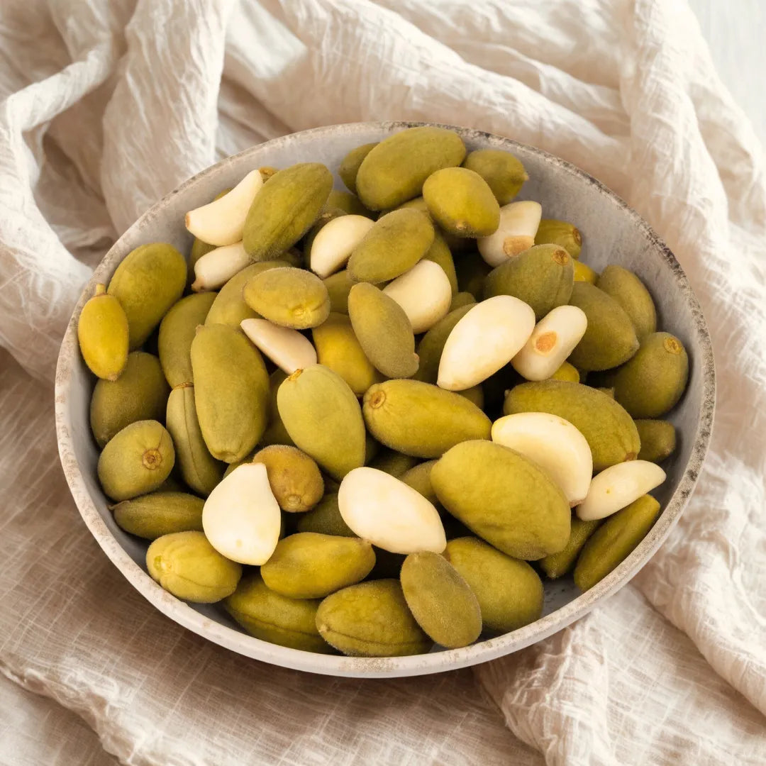 Badem Çağlası Turşusu – Gaziantep Usulü Çıtır Lezzet | Ali Fermante 1000 CC Cam Kavanoz