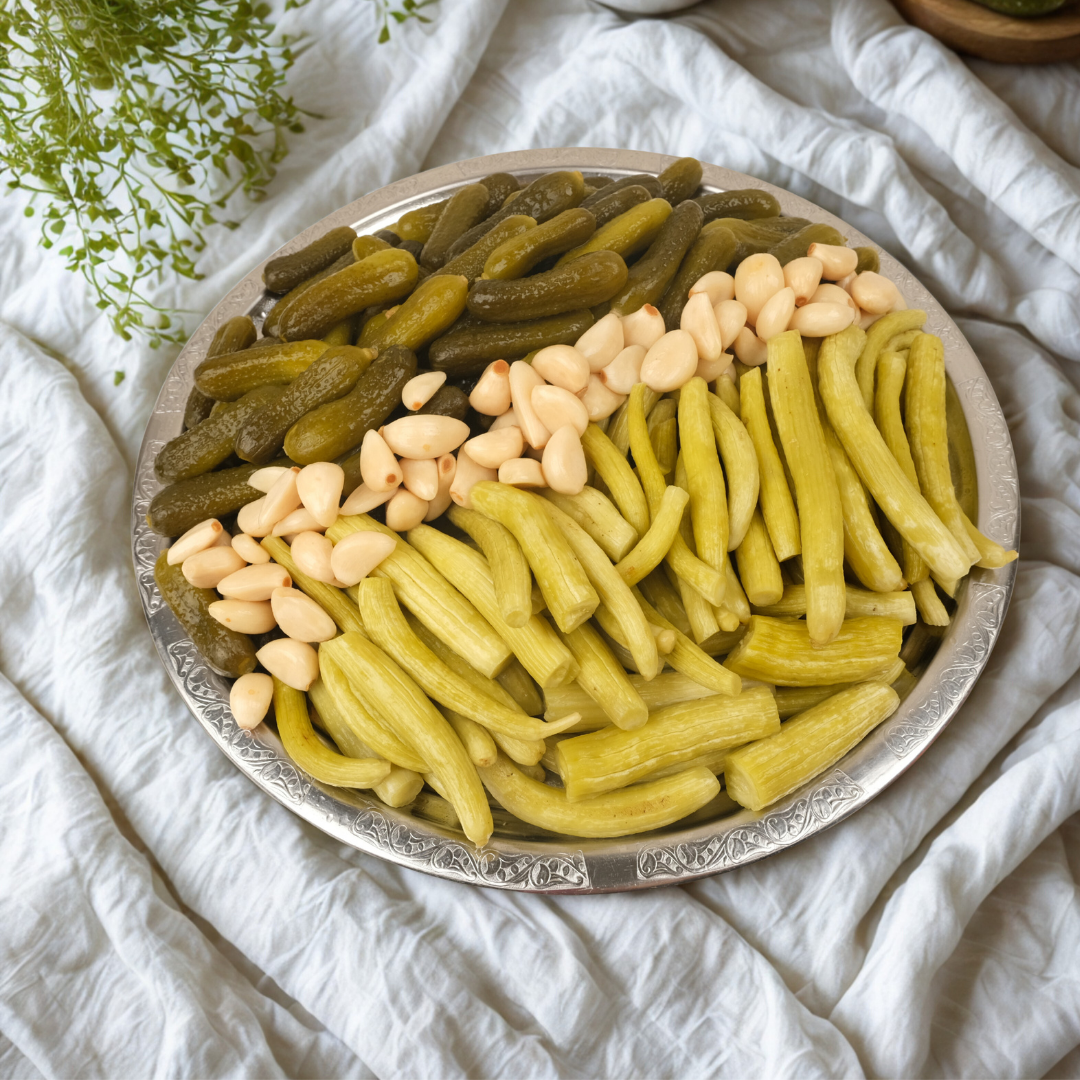 Acur Kornişon Karışık Turşu – Gaziantep Usulü Çıtır Lezzet | Ali Fermante 5 L Pet Kavanoz