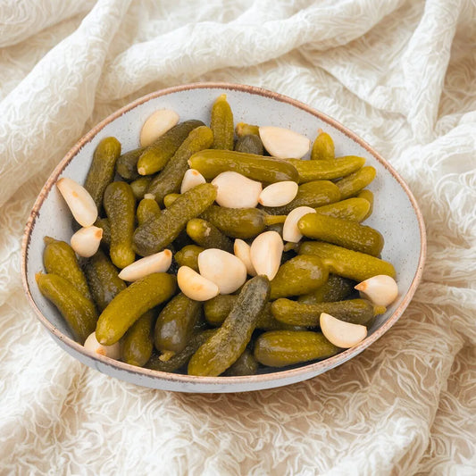 Kornişon Turşusu – Gaziantep Usulü Çıtır & Doğal | Ali Fermante 1000 CC Cam Kavanoz