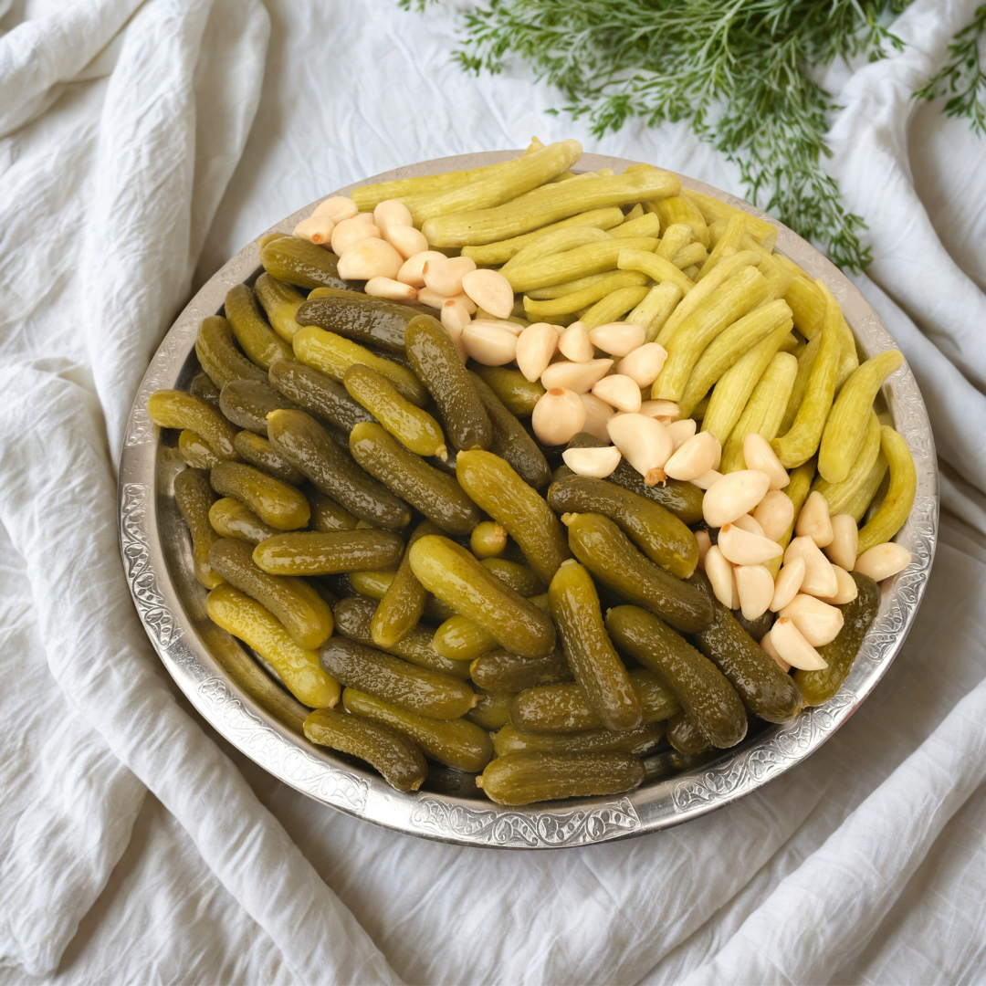 Acur Kornişon Karışık Turşu – Gaziantep Usulü Çıtır Lezzet | Ali Fermante 5 L Pet Kavanoz