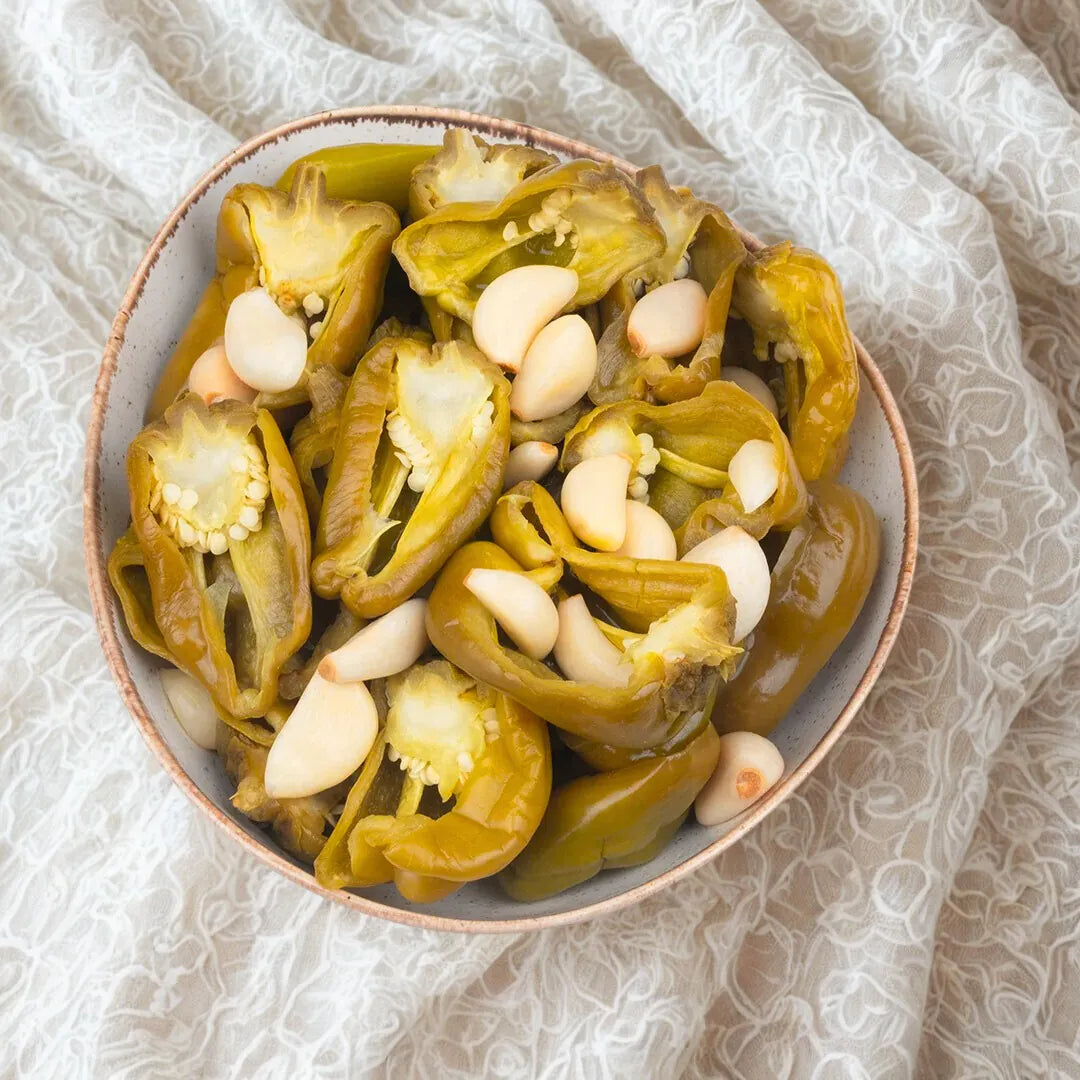 Acı Antep Biberi Turşusu – Çıtır & Doğal | Ali Fermante 5 Litre Pet Kavanoz