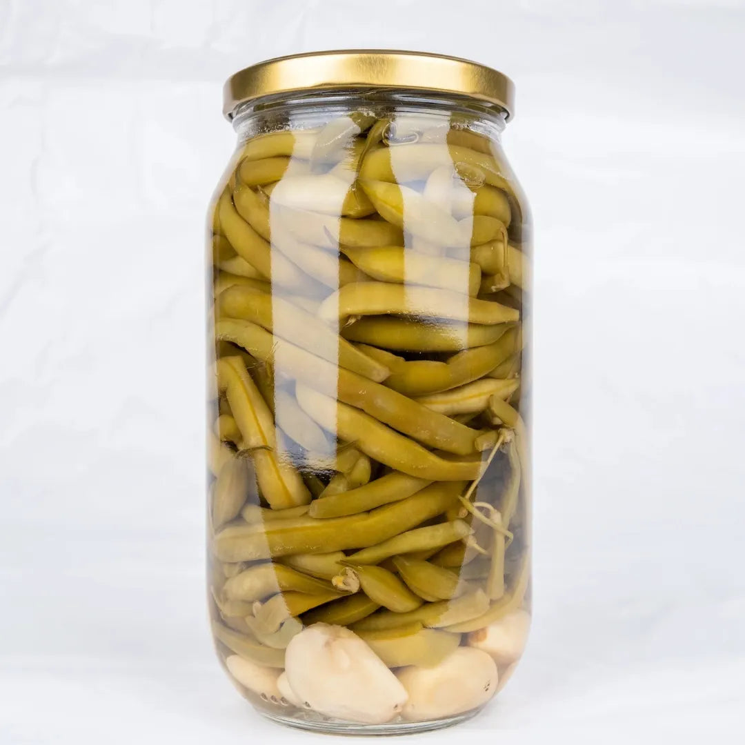 Fasulye Turşusu – Gaziantep Usulü Çıtır & Doğal | Ali Fermante 1000 CC Cam Kavanoz