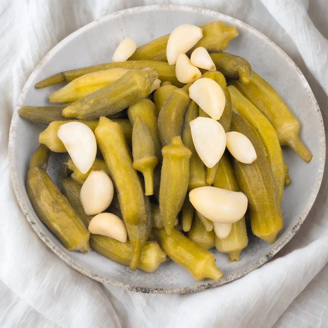 Bamya Turşusu – Gaziantep Usulü Çıtır & Doğal | Ali Fermante 1000 CC Cam Kavanoz