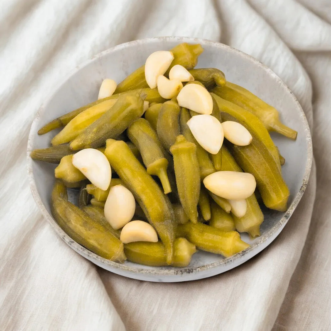 Bamya Turşusu – Gaziantep Usulü Çıtır & Doğal | Ali Fermante 1000 CC Cam Kavanoz