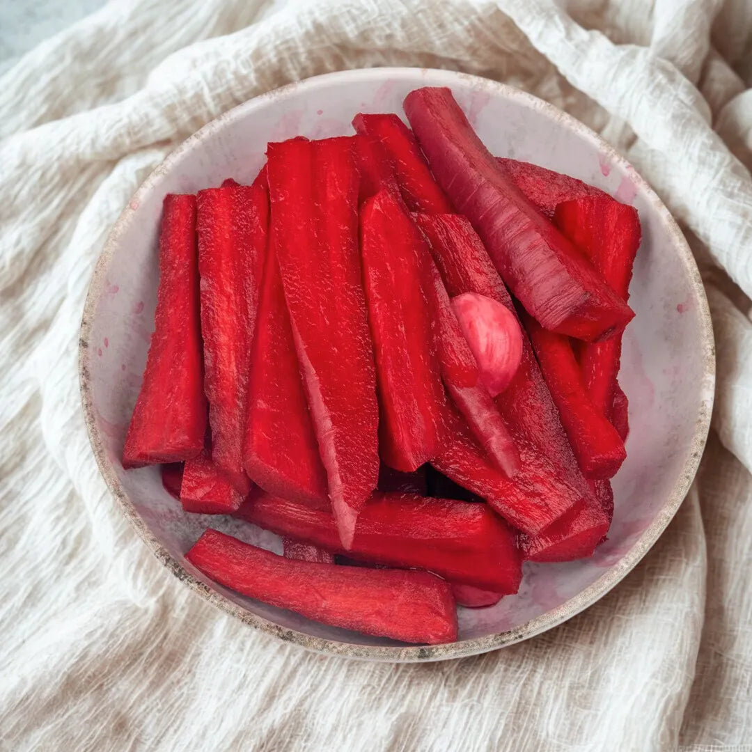 Mor Havuç Turşusu – Gaziantep Usulü Ev Yapımı | Ali Fermante 1000 CC Cam Kavanoz