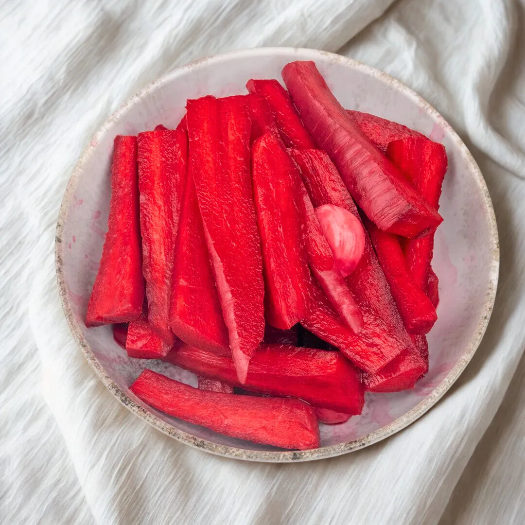 Mor Havuç Turşusu – Gaziantep Usulü Ev Yapımı | Ali Fermante 1000 CC Cam Kavanoz