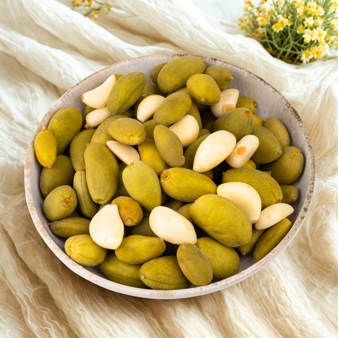 Badem Çağlası Turşusu – Gaziantep Usulü Çıtır Lezzet | Ali Fermante 1000 CC Cam Kavanoz