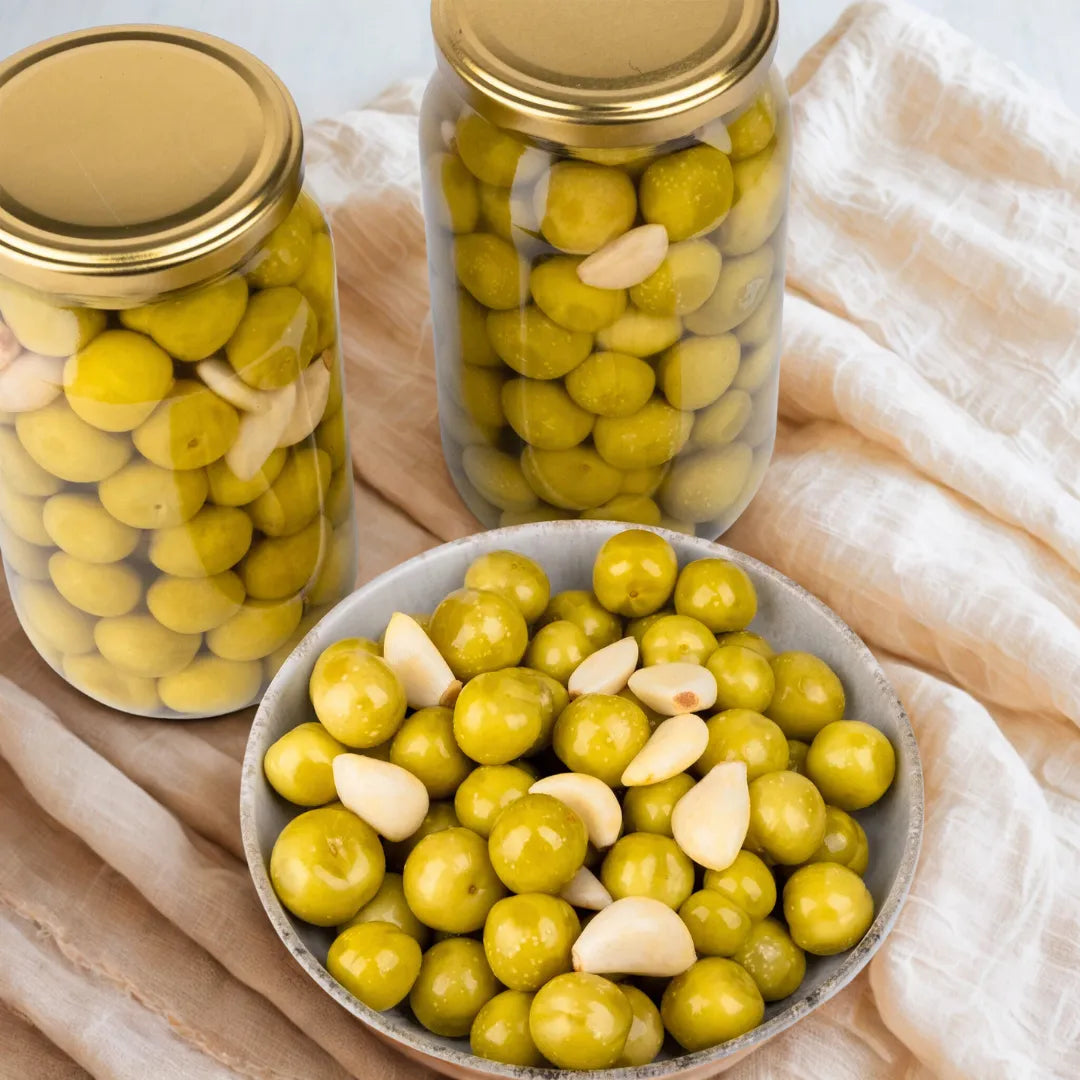 Erik Turşusu – Ekşi & Çıtır Antep Usulü | Ali Fermante 1000 CC Cam Kavanoz