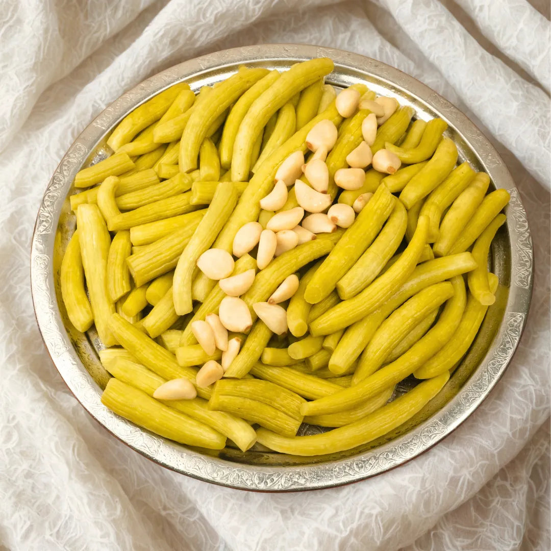 Acur Turşusu – Gaziantep Usulü Çıtır Lezzet | Ali Fermante 1000 CC Cam Kavanoz