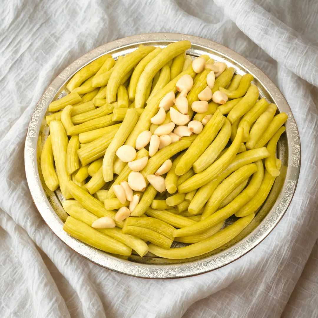 Acur Turşusu – Gaziantep Usulü Çıtır Lezzet | Ali Fermante 1000 CC Cam Kavanoz