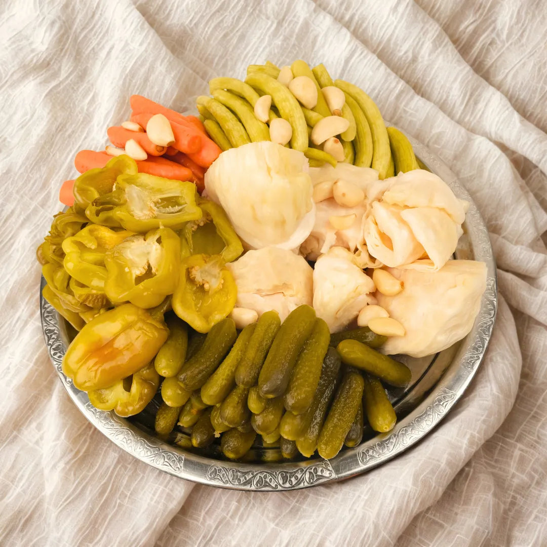 Gaziantep Usulü Çıtır Acısız Karışık Turşu | Ali Fermante 5 Litre Pet Kavanoz