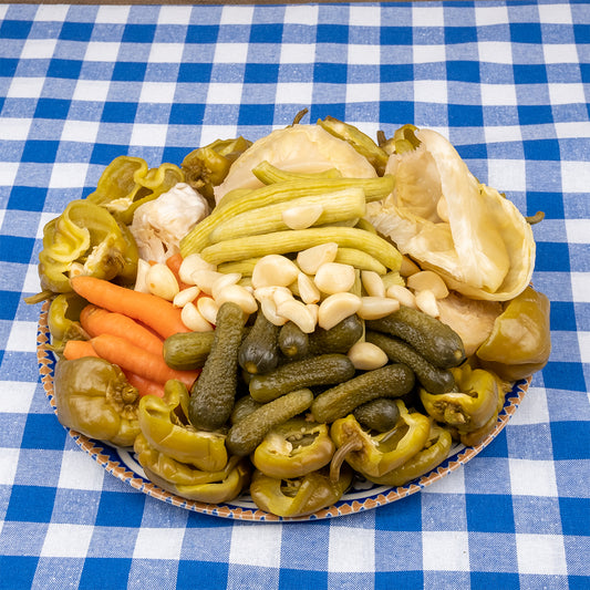 Gaziantep Usulü Çıtır Acılı Karışık Turşu 5 Litre Pet Kavanoz