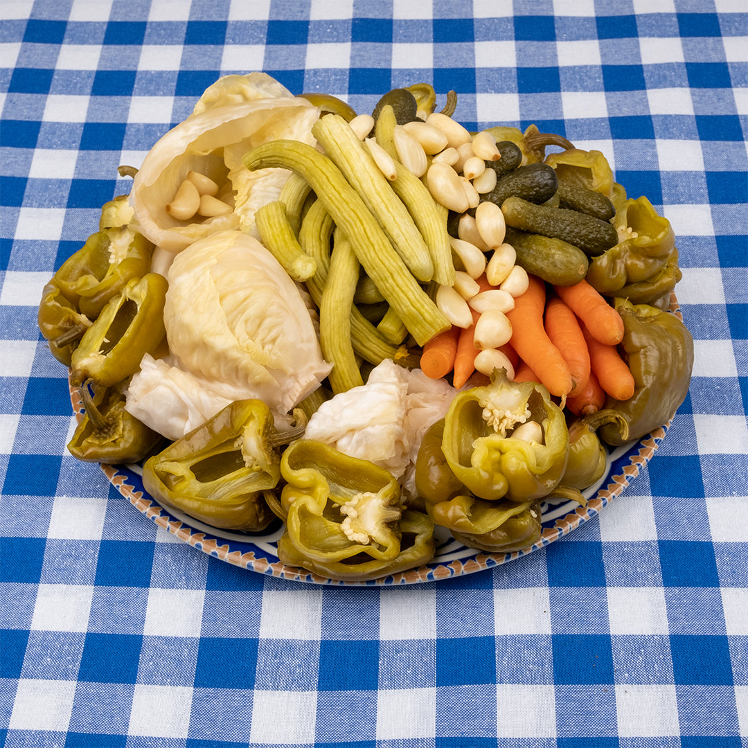 Gaziantep Usulü Çıtır Acısız Karışık Turşu 5 Litre Pet Kavanoz