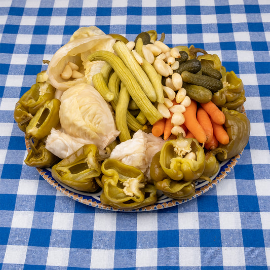Gaziantep Usulü Çıtır Acılı Karışık Turşu 5 Litre Pet Kavanoz