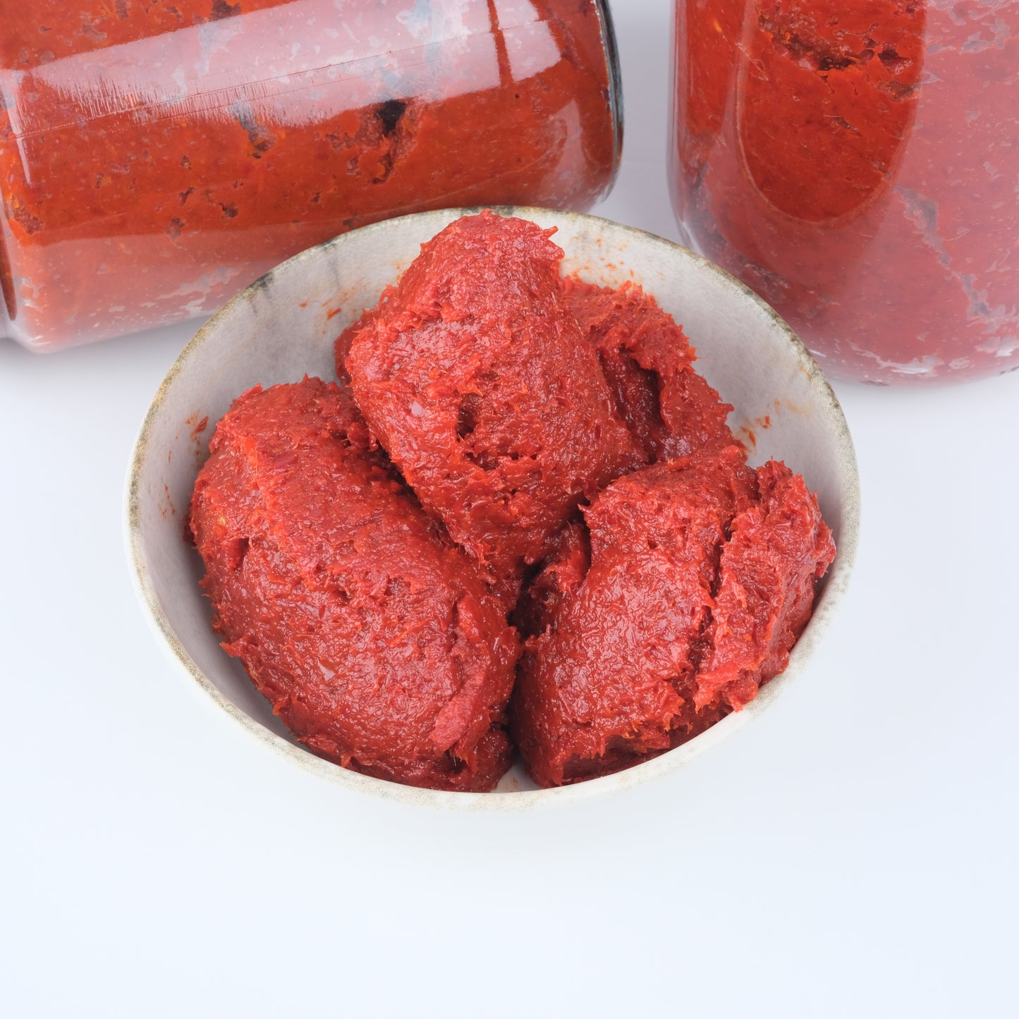 Acı Biber Salçası Güneşte Kurutulmuş Ev Yapımı 1,1 kg