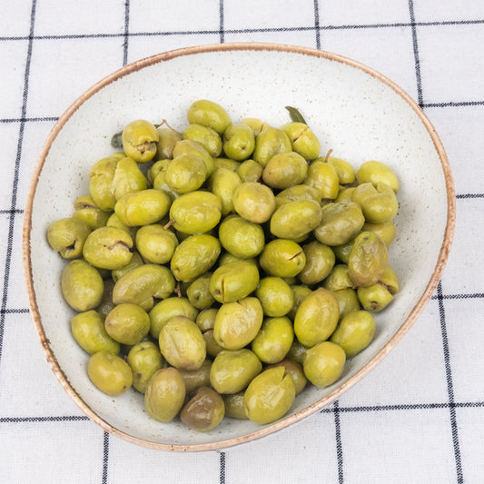 Taş Kırması Yeşil Zeytin 1700cc Cam Kavanoz