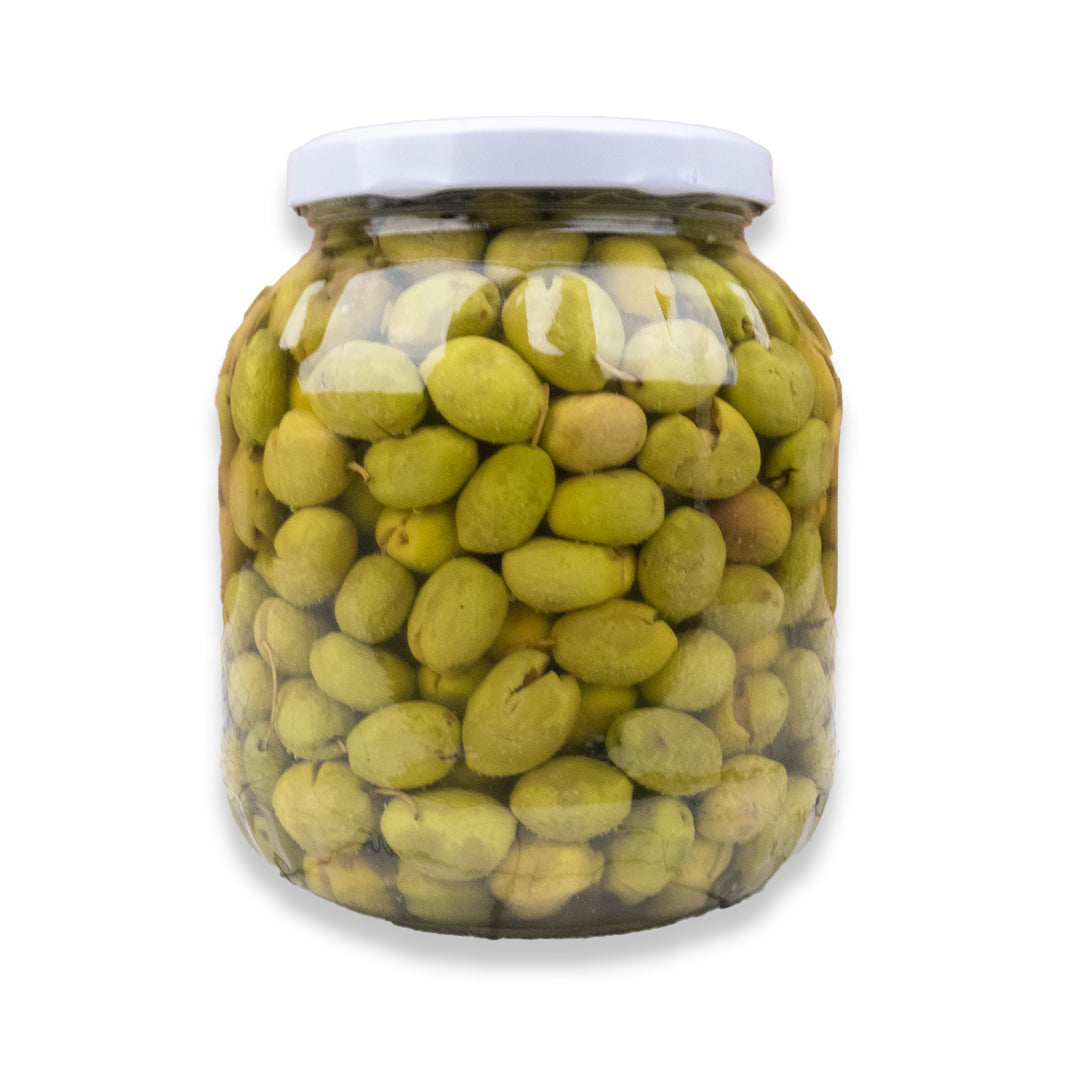 Taş Kırması Yeşil Zeytin 1700cc Cam Kavanoz