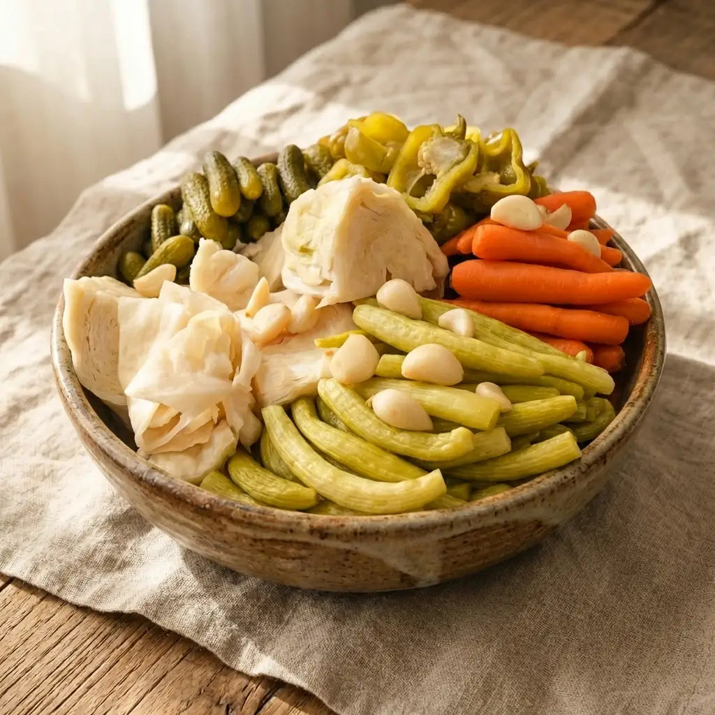 Çıtır Acısız Karışık Antep Turşusu 5L | Ali Fermante Gurme