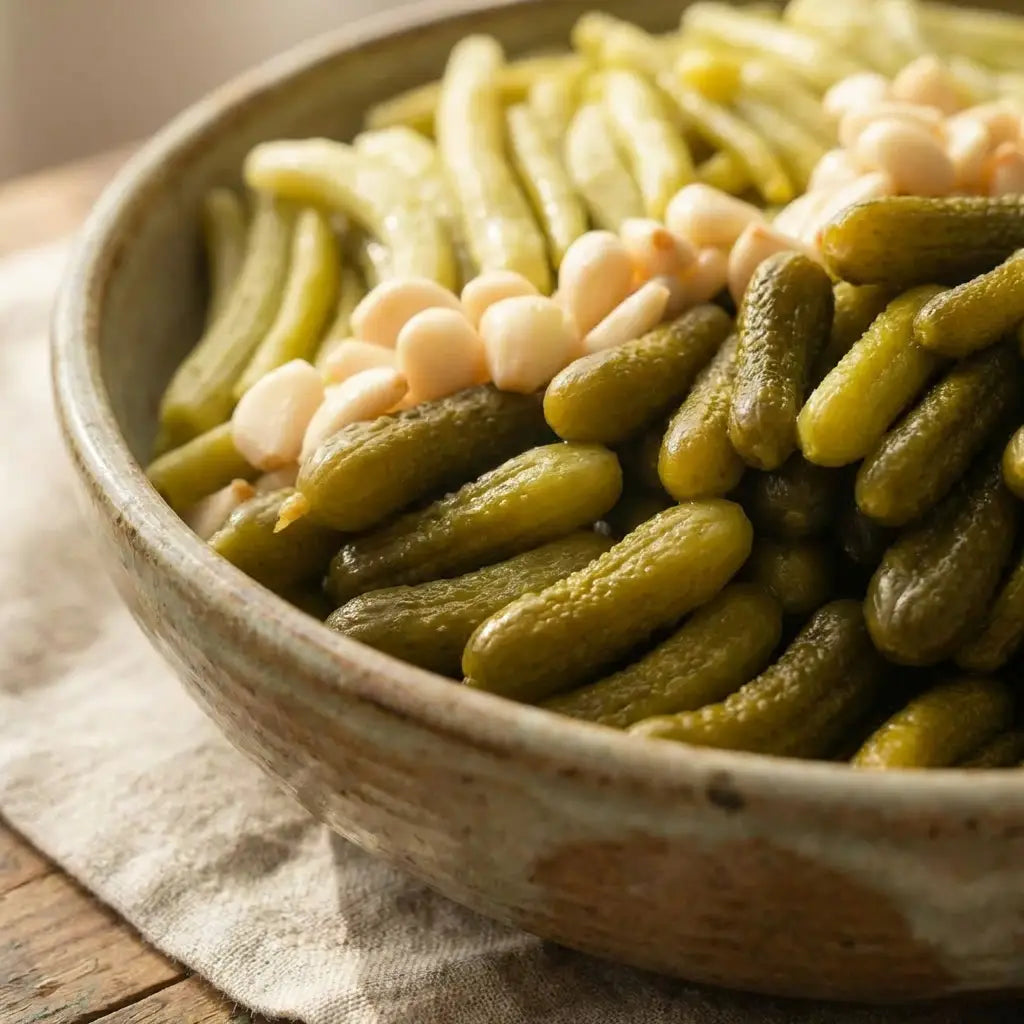 Ali Fermante Antep Usulü Acur Kornişon Karışık Turşu | Kütür Kütür Doğal Lezzet (5 L Pet)