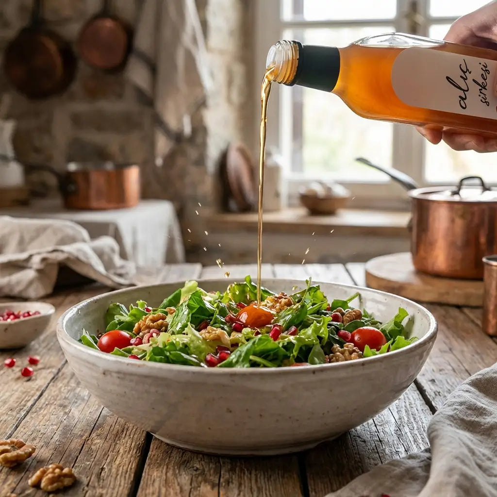 Ali Fermante Doğal Alıç Sirkesi | Geleneksel Fermente Şifa Kaynağı (500 ml)