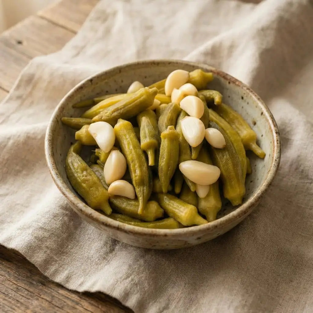 Ali Fermante Gaziantep Usulü Bamya Turşusu | Çıtır Çıtır Doğal Lezzet