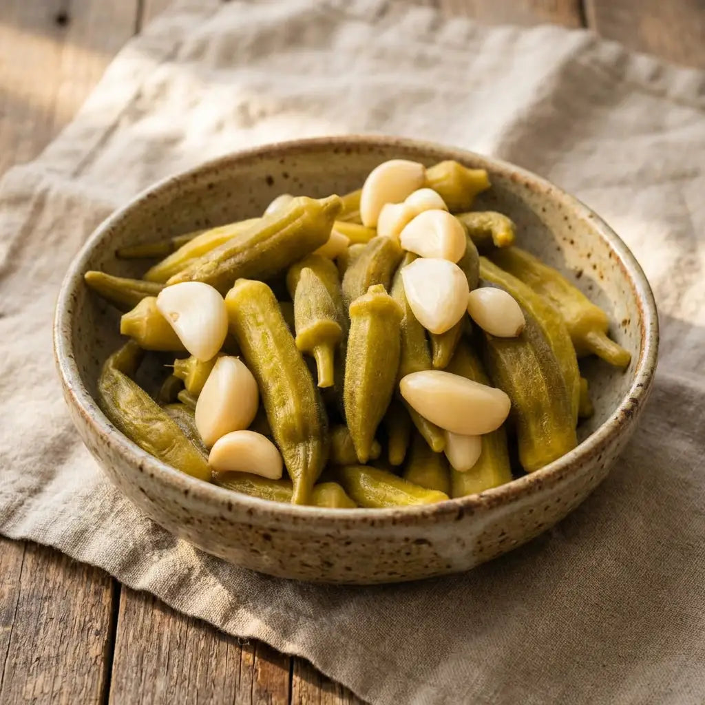 Ali Fermante Gaziantep Usulü Bamya Turşusu | Çıtır Çıtır Doğal Lezzet