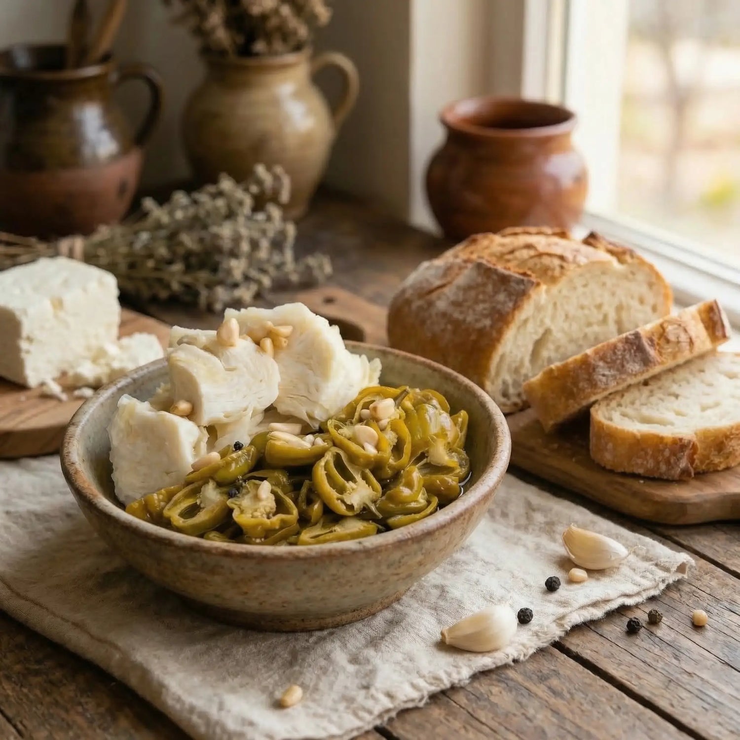 Lahana & Antep Biberi Karışık Turşu (Doğal - Acılı) 5 Lt - Ali Fermante