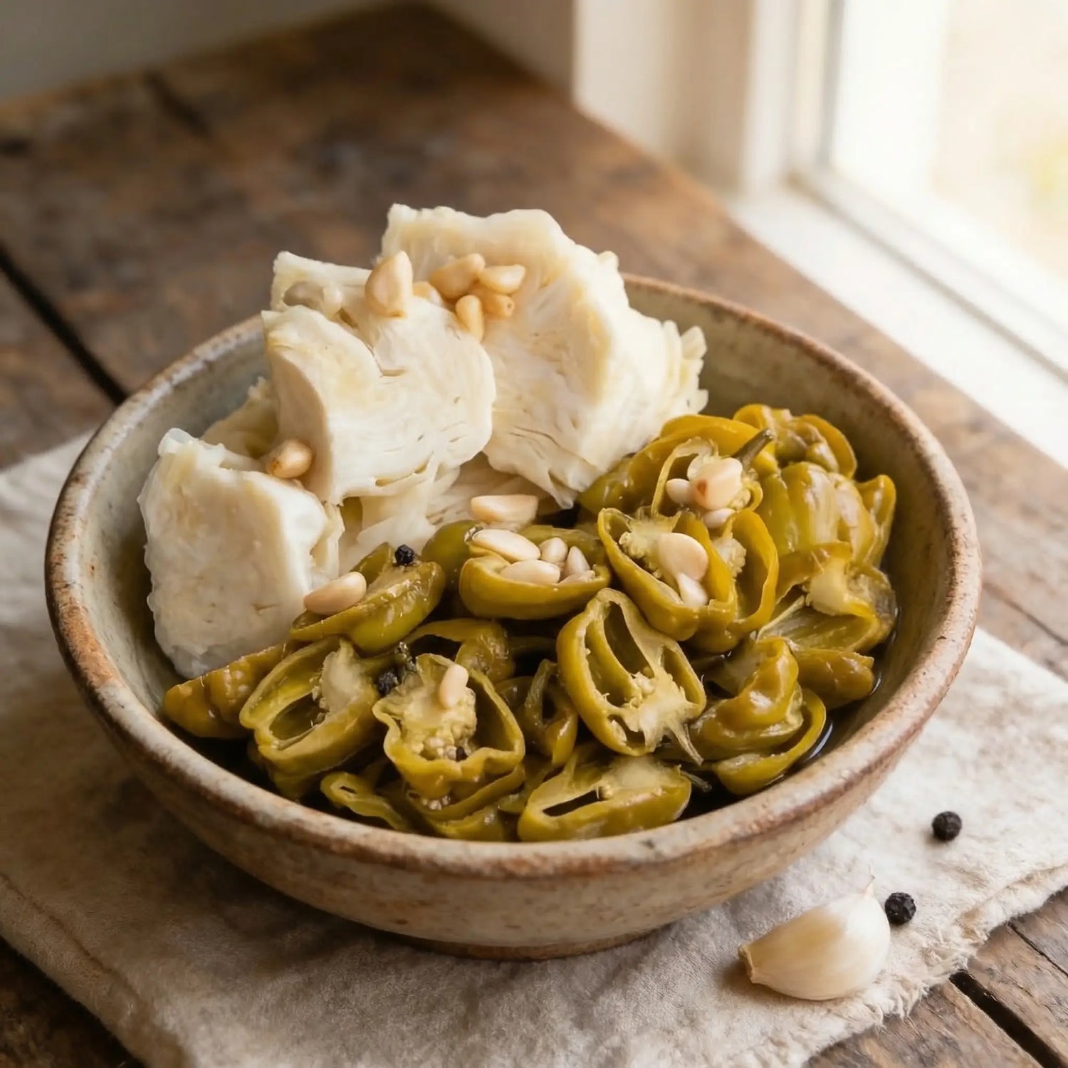 Lahana & Antep Biberi Karışık Turşu (Doğal - Acılı) 5 Lt - Ali Fermante