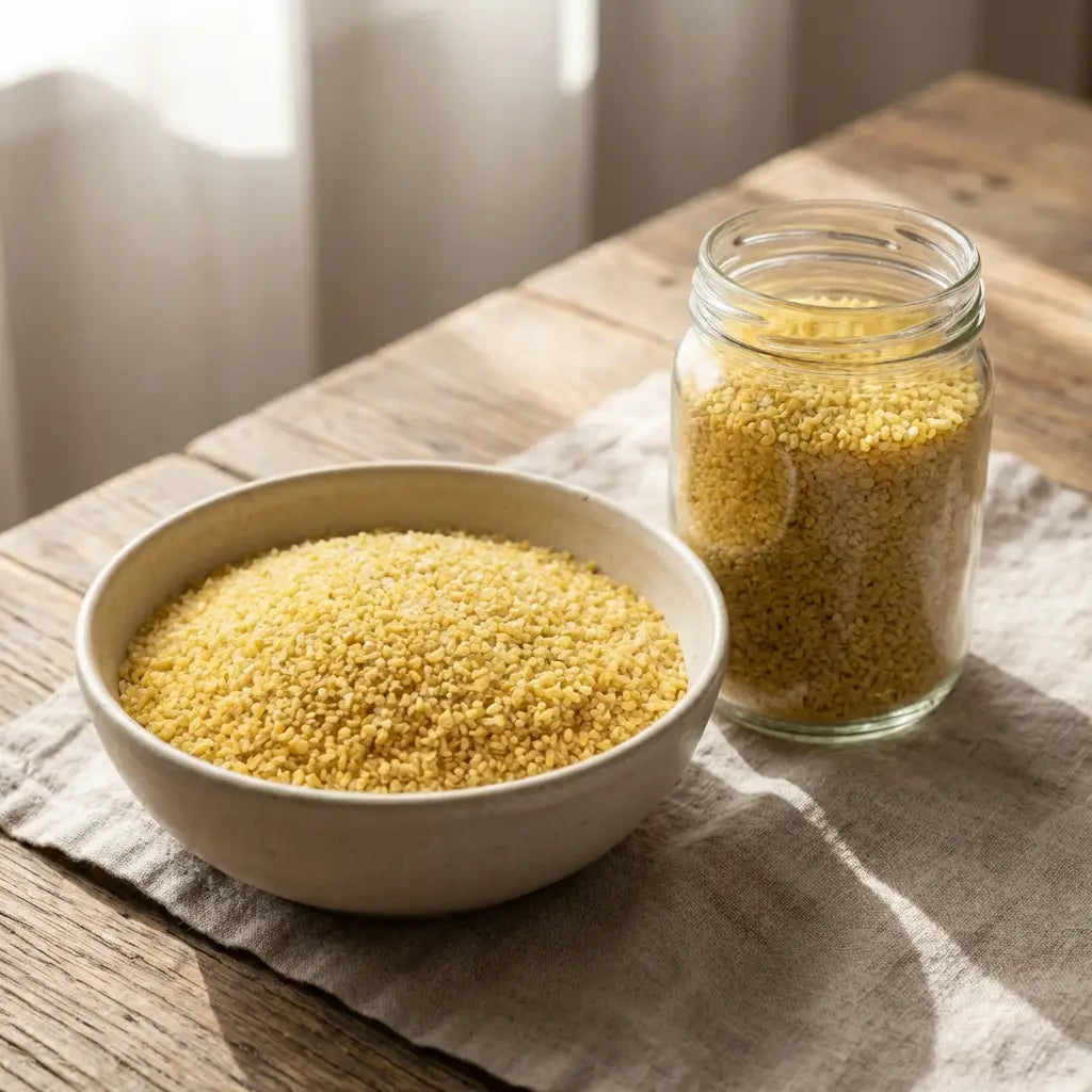 Ali Fermante Doğal İnce Bulgur | Çiğ Köftelik ve Kısırlık Antep Lezzeti (1 Kg)