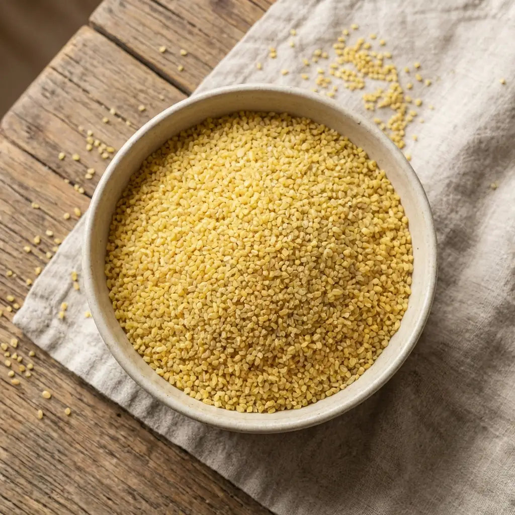 Ali Fermante Doğal İnce Bulgur | Çiğ Köftelik ve Kısırlık Antep Lezzeti (1 Kg)