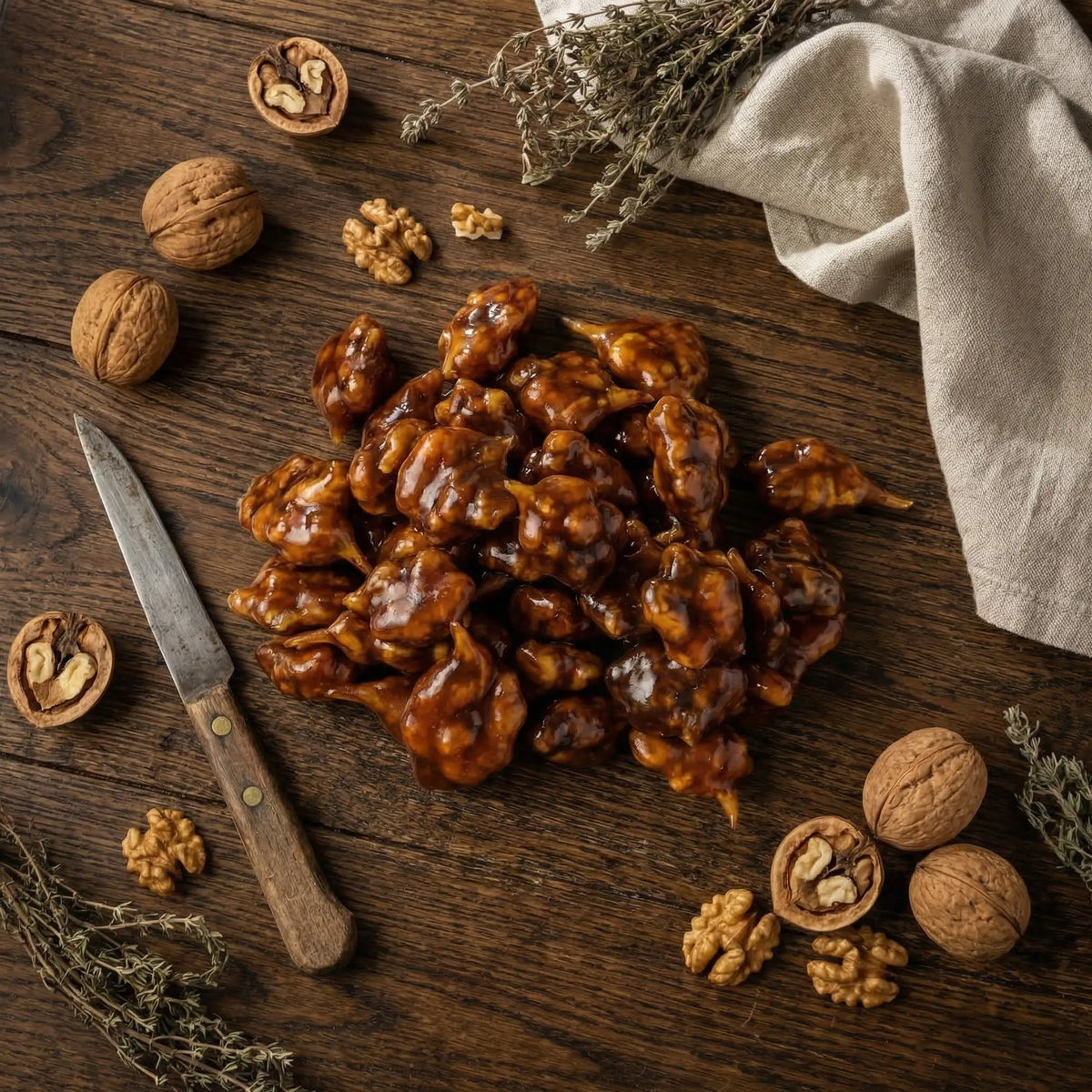 Ali Fermante Doğal Cevizli Sucuk | Katkısız Pekmezli Geleneksel Lezzet (500 Gr) – görsel 8