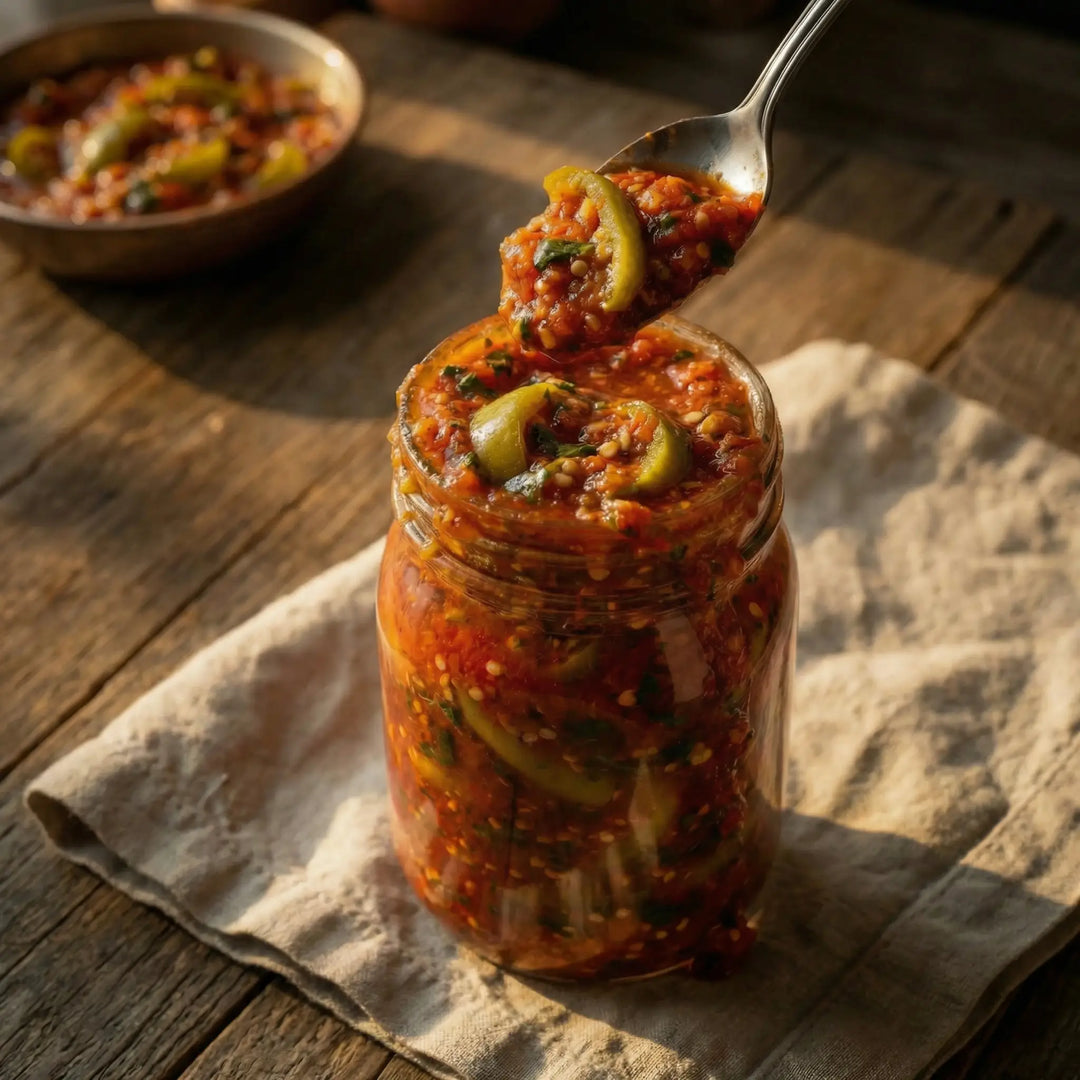 Ali Fermante Zeytinyağlı Domates Turşusu | Acısız, Antep Usulü Doğal Lezzet