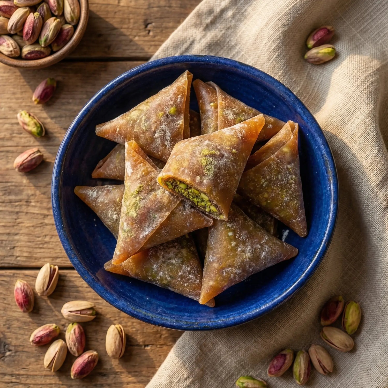 Gurme Üzüm Pekmezli Muska | Bol Antep Fıstıklı, Geleneksel Lüks Lezzet (500 Gr)