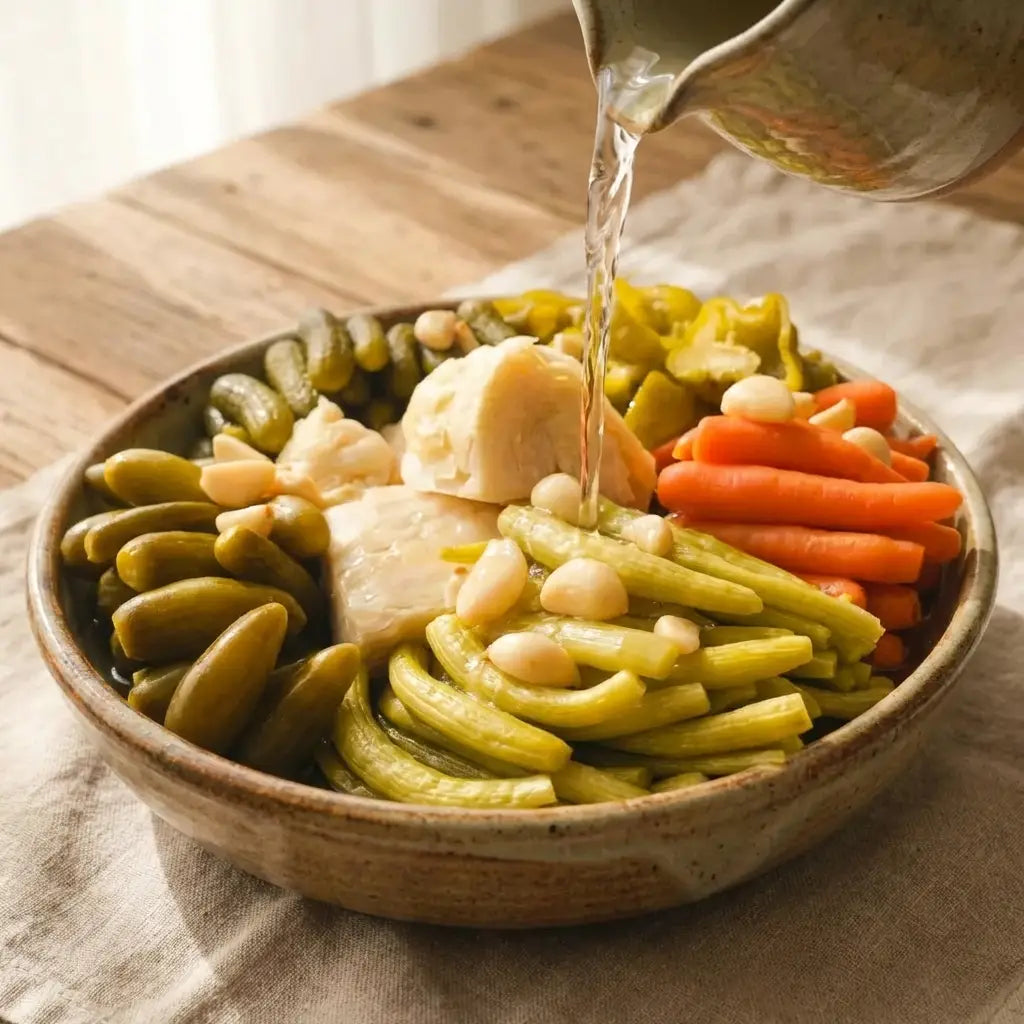 Ali Fermante Gaziantep Usulü Çıtır Acılı Karışık Turşu (5 L Pet)