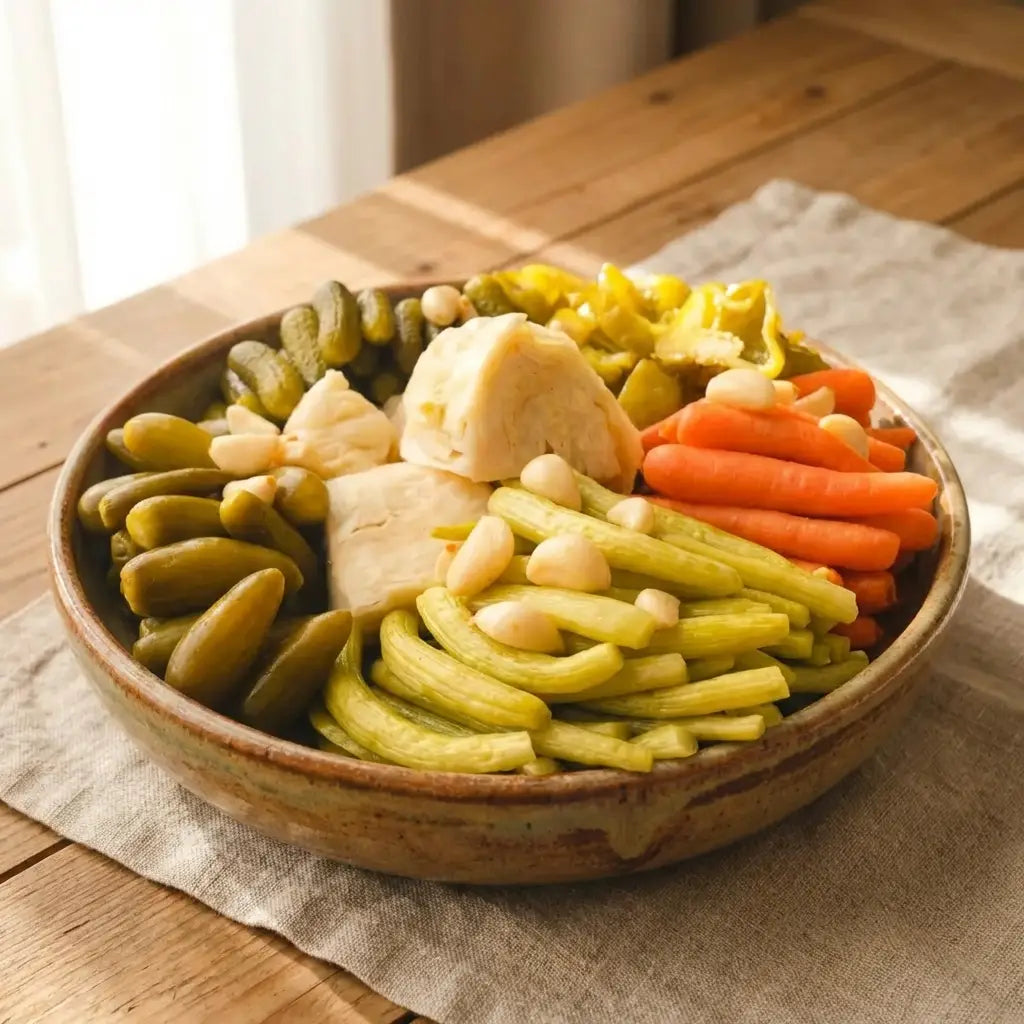 Ali Fermante Gaziantep Usulü Çıtır Acılı Karışık Turşu (5 L Pet)