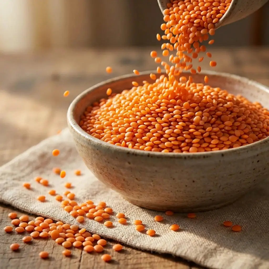 Ali Fermante Kırmızı Mercimek | Doğal ve Hızlı Pişen Gurme Lezzet (1 Kg)