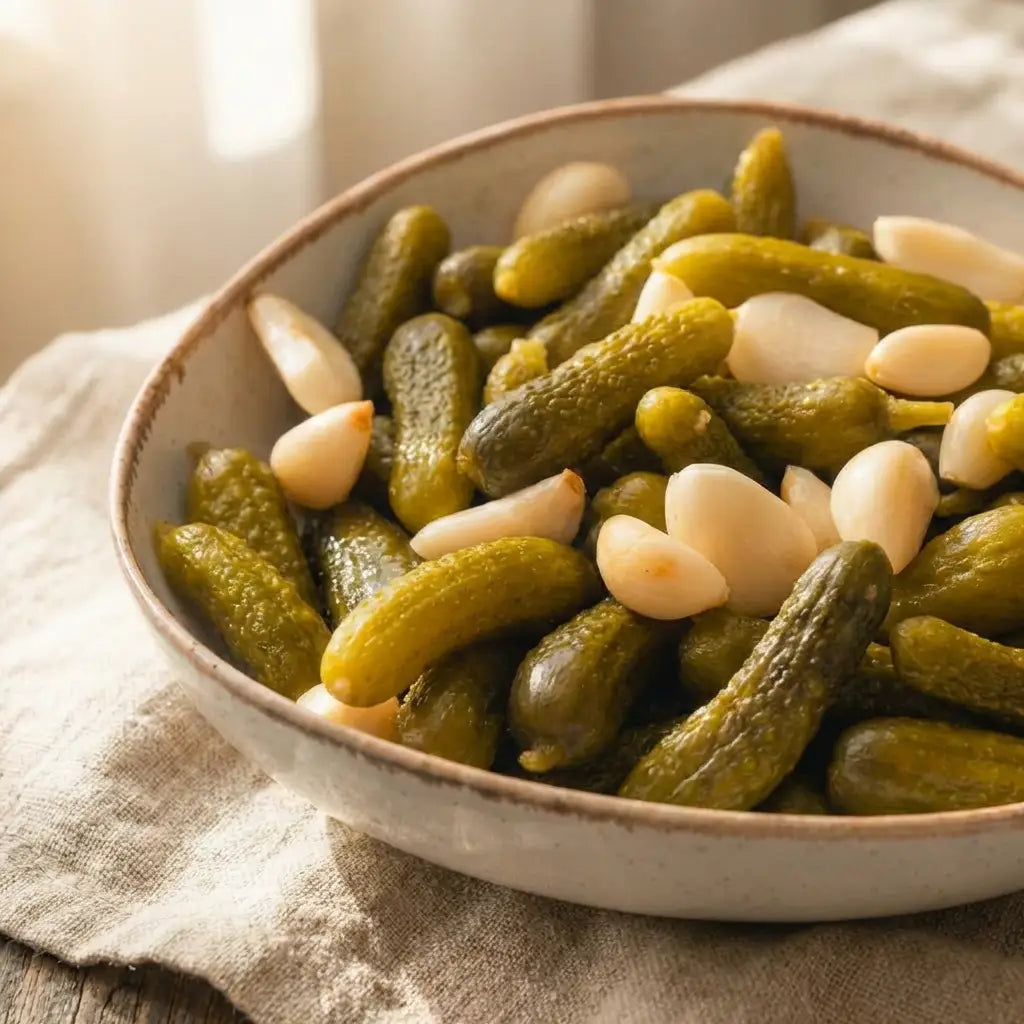 Ali Fermante Acılı Kornişon Turşusu | Gaziantep Usulü Kütür Kütür Doğal Lezzet