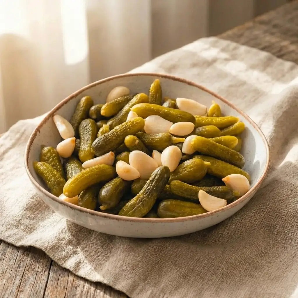 Ali Fermante Gaziantep Usulü Kornişon Turşusu | Kütür Kütür Doğal Lezzet