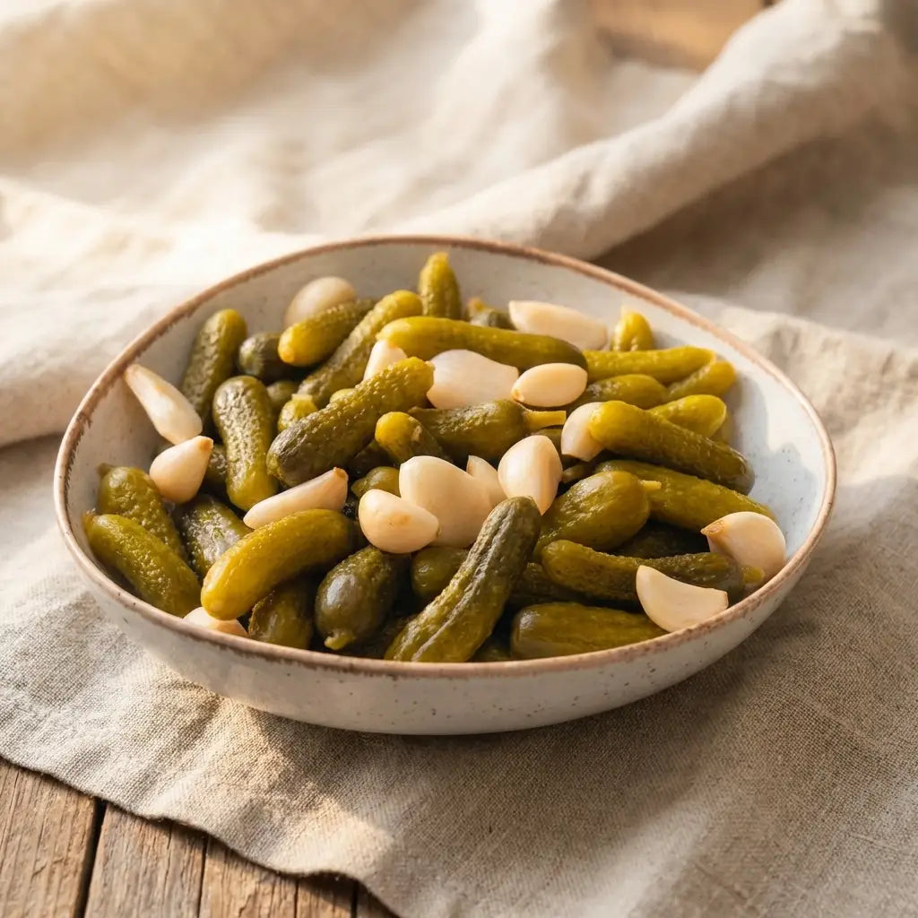 Ali Fermante Gaziantep Usulü Kornişon Turşusu | Kütür Kütür Doğal Lezzet