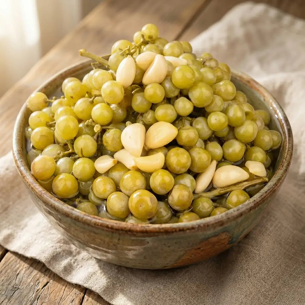 Kütür Kütür Doğal Koruk Turşusu – Katkısız Antep Usulü | Ali Fermante