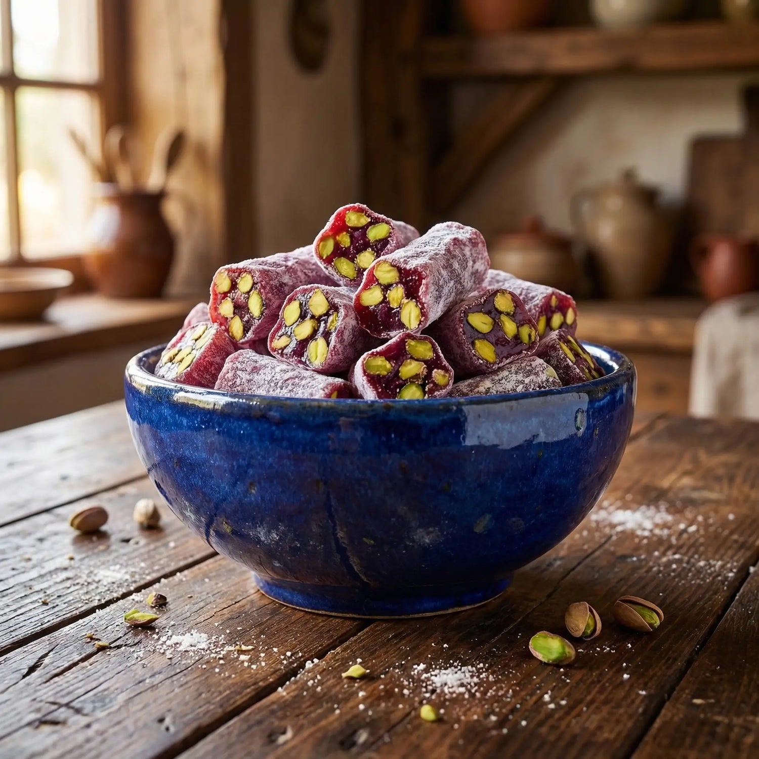 Narlı Fıstıklı Lokum 500 Gr | Ali Fermante Gurme Lezzet