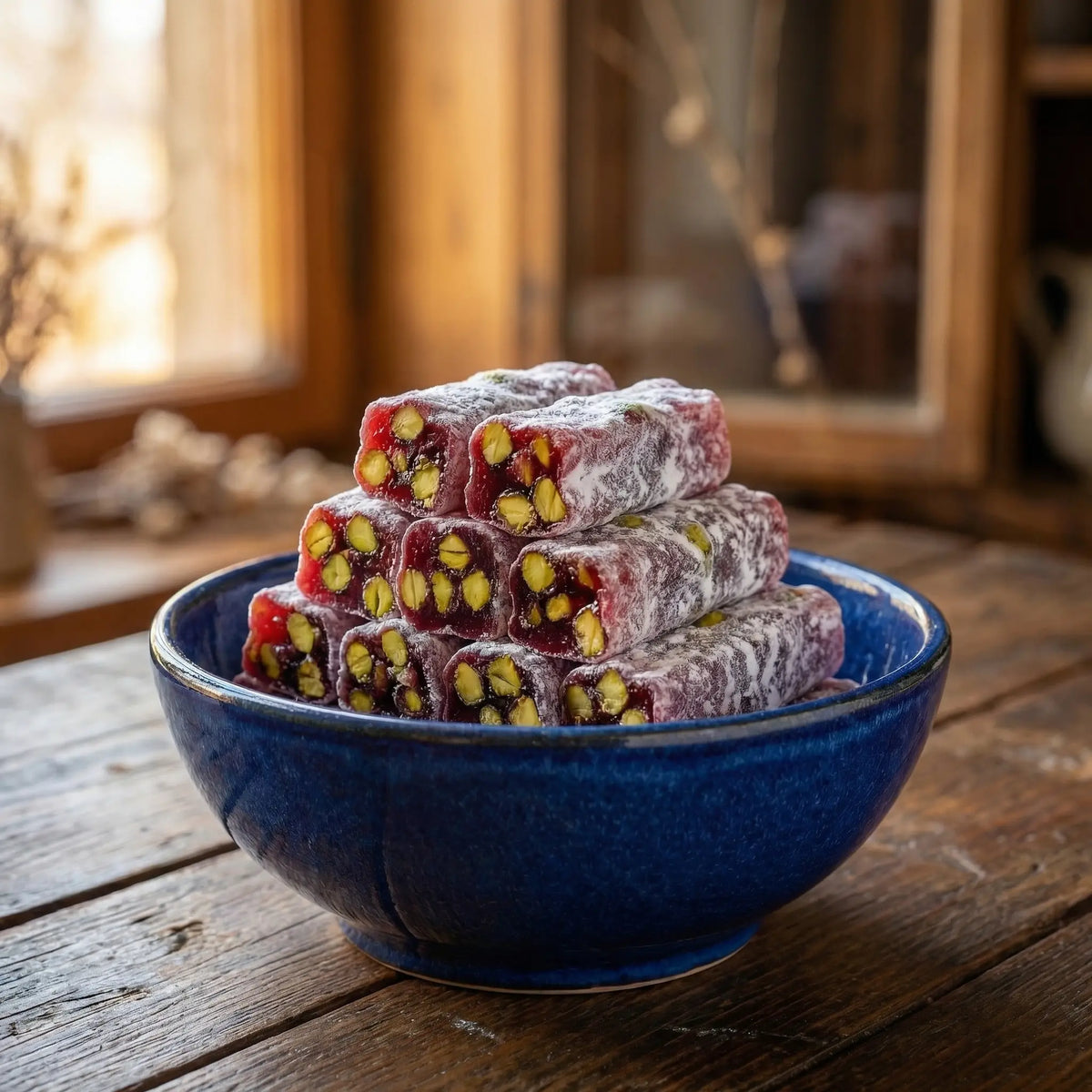 Narlı Fıstıklı Lokum 500 Gr | Ali Fermante Gurme Lezzet – görsel 2