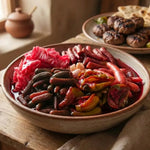 Özel Yapım Acılı Karışık Turşu | Kırmızı Pancar Sulu, Dengeli Ekşi (5 L)