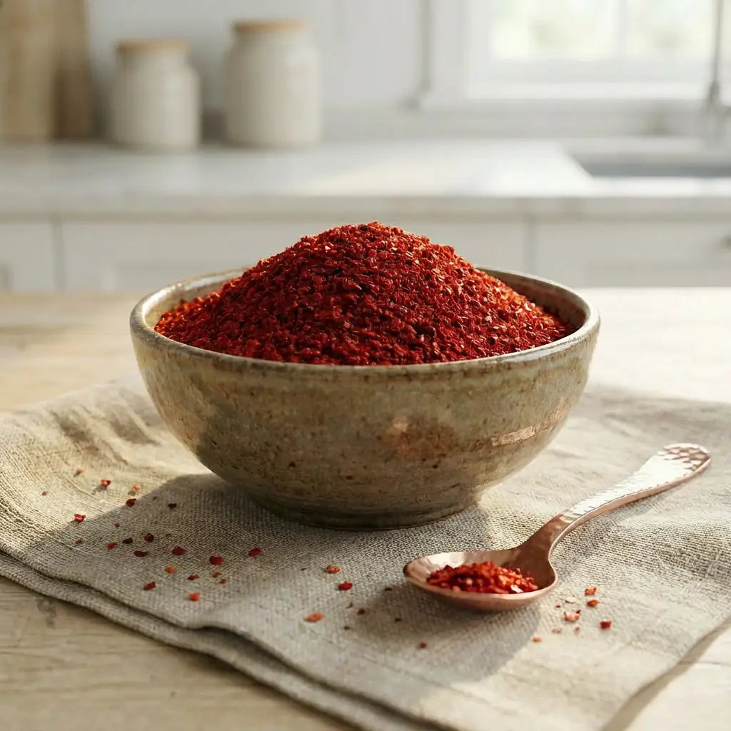 Ali Fermante Doğal Tatlı Pul Biber | Gaziantep Yöresi Gurme Lezzet (250 Gr)